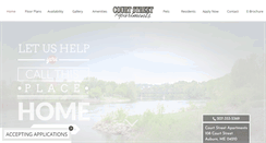 Desktop Screenshot of courtstreetapts.com