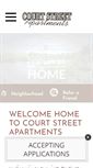 Mobile Screenshot of courtstreetapts.com